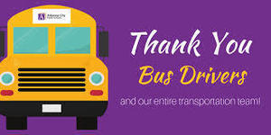 Thank you bus drivers